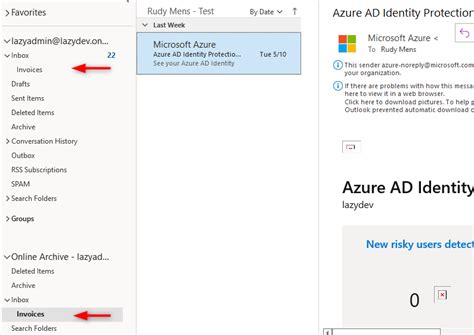 configure online archive office 365.